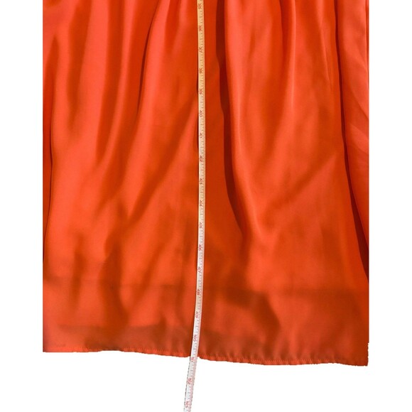 Express Maxi Dress Women’s Size Small, Tiered, Color block, Pink, Orange - Picture 9 of 10